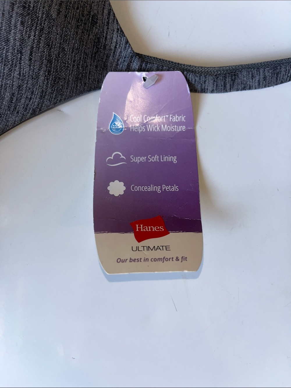 NWT Hanes T-Shirt bra 36A - Picture 4 of 5